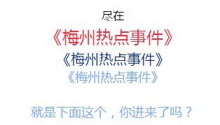 梅州爆料热点新闻最新,揭秘某重大事件背后真相  第1张